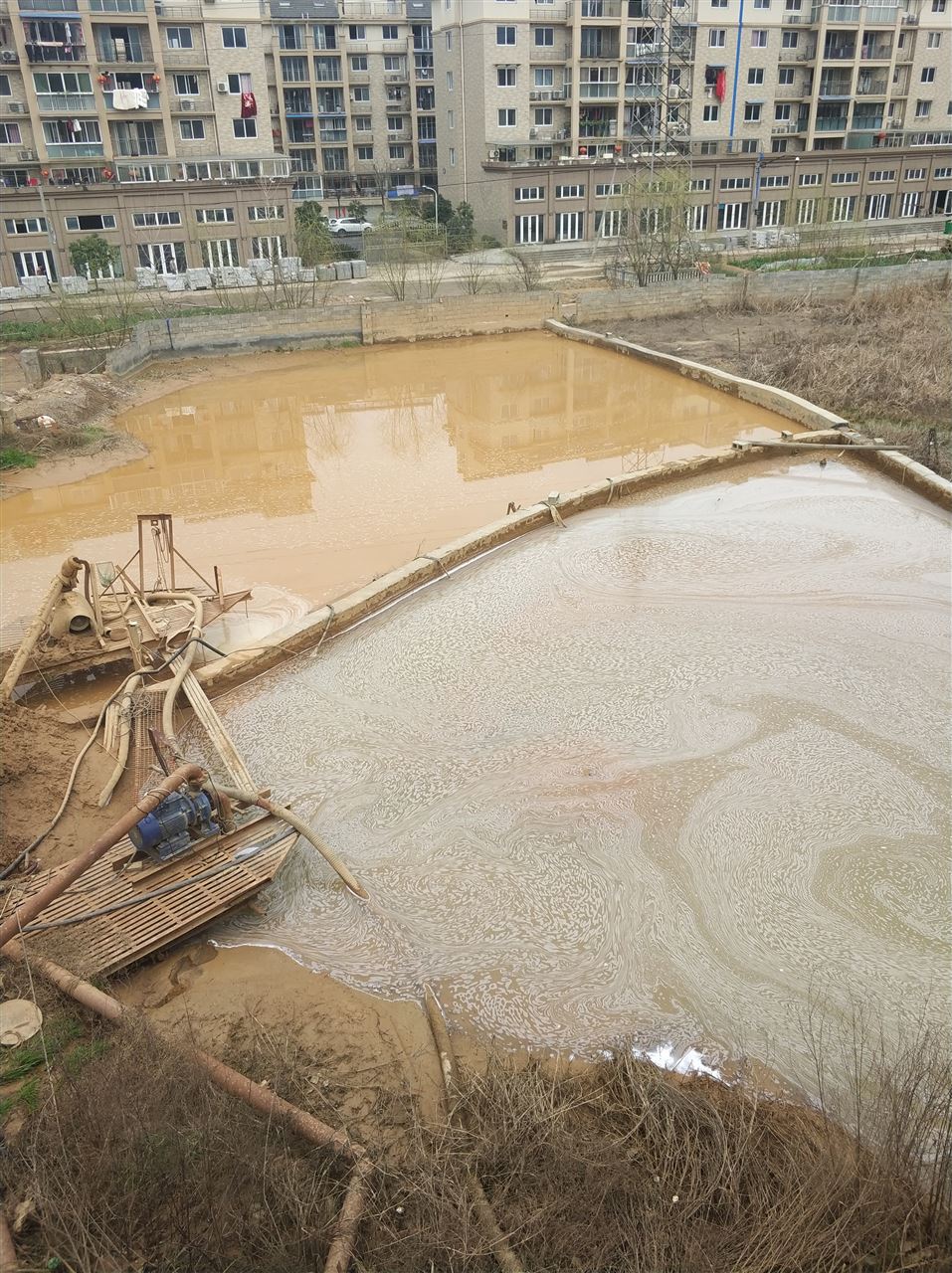 临夏县沉淀池淤泥清理-厂区废水池淤泥清淤